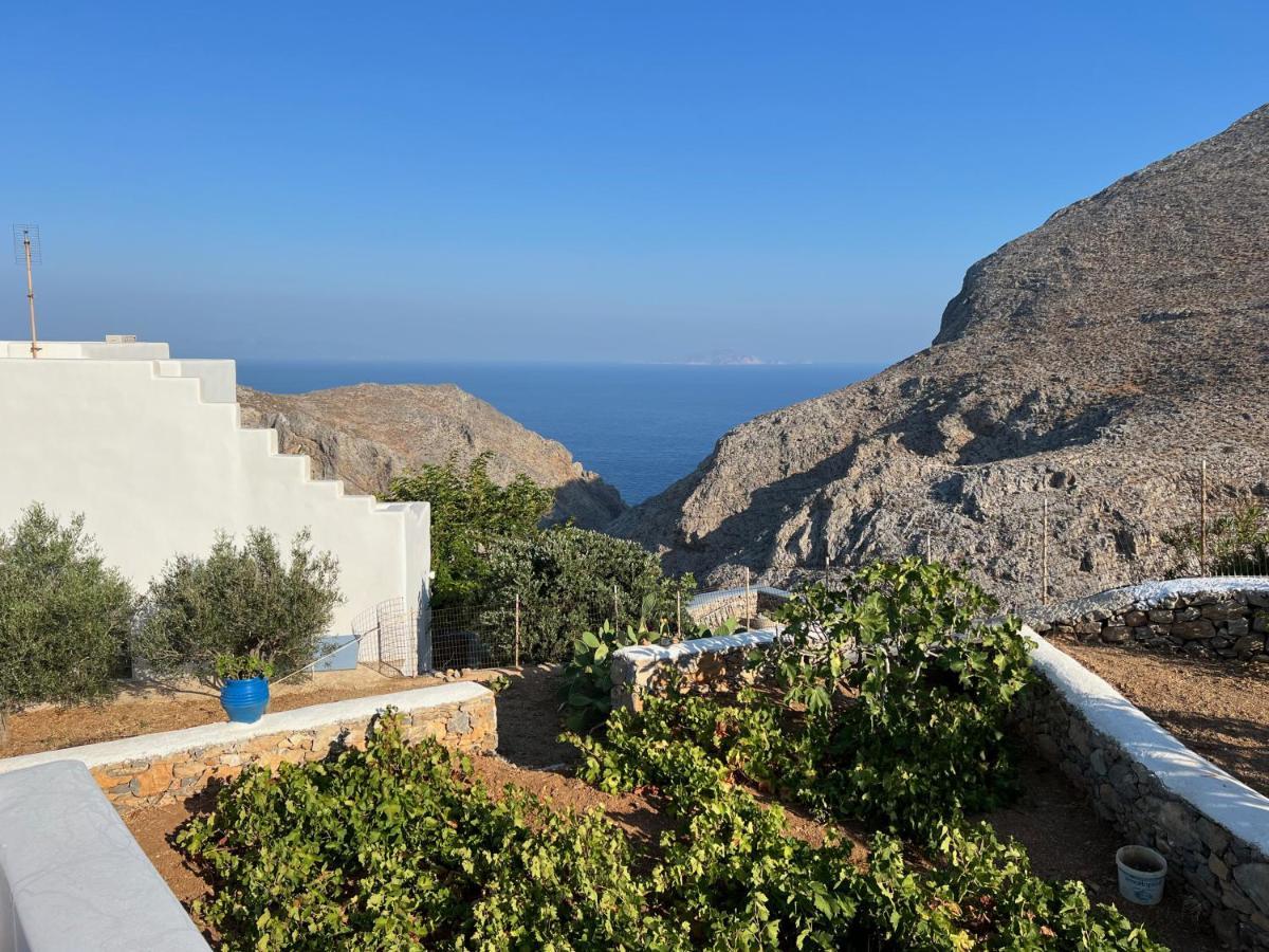Cycladic Houses In Rural Surrounding Amorgos Exterior foto